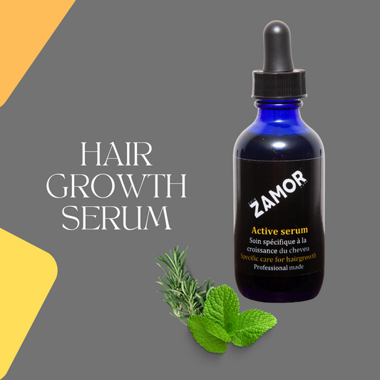 Organic therapeutic hair growth serum