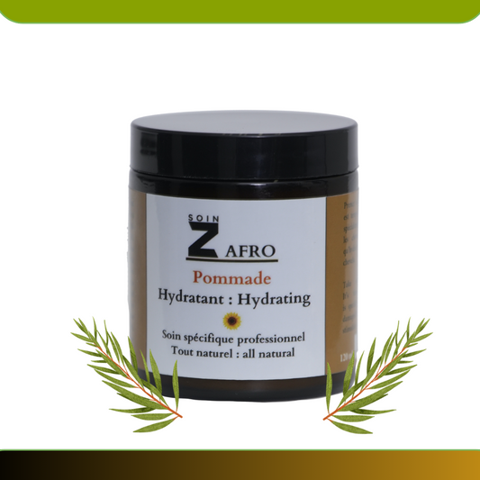 Professional organic hair pomade for dry hair and scalp!